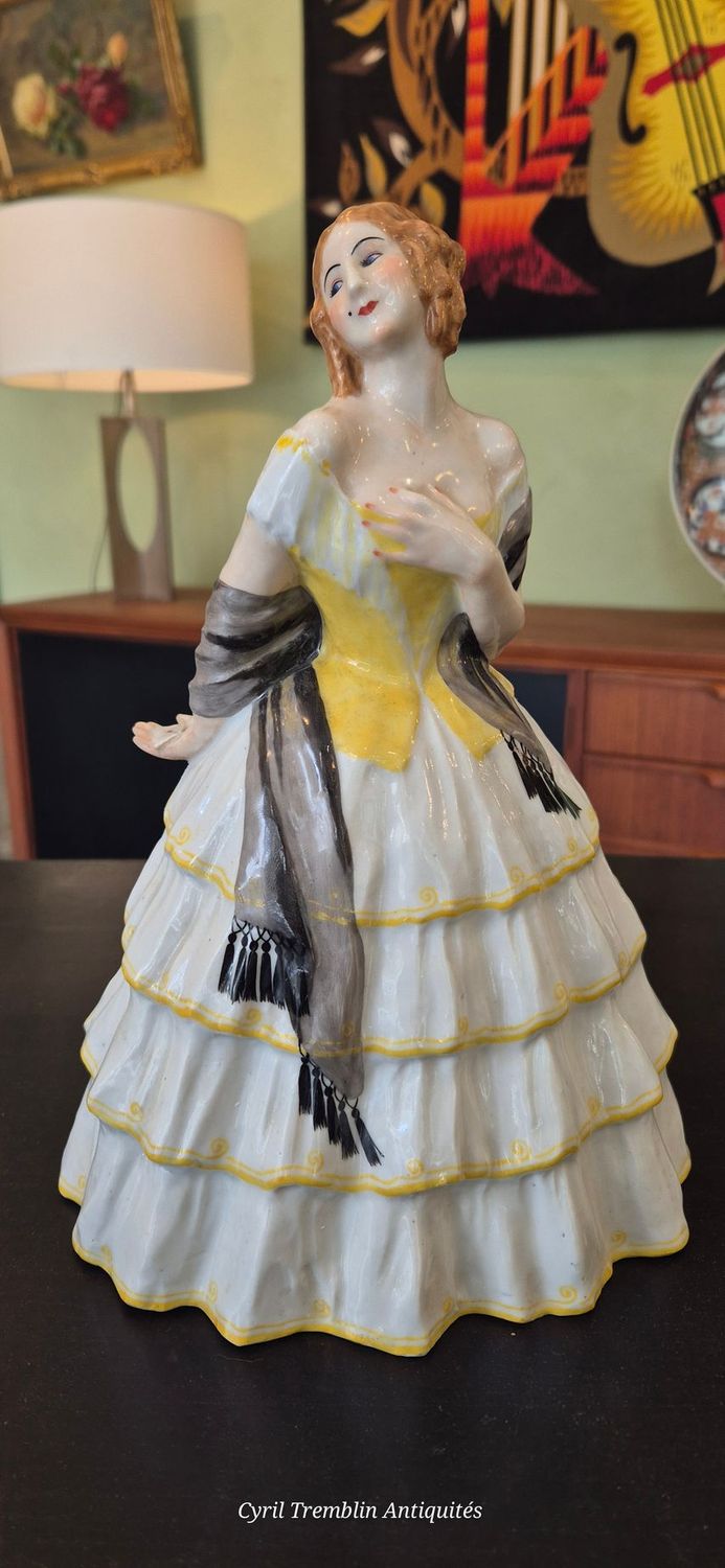 Porcelaine Art Déco d’après Fanny Rozet