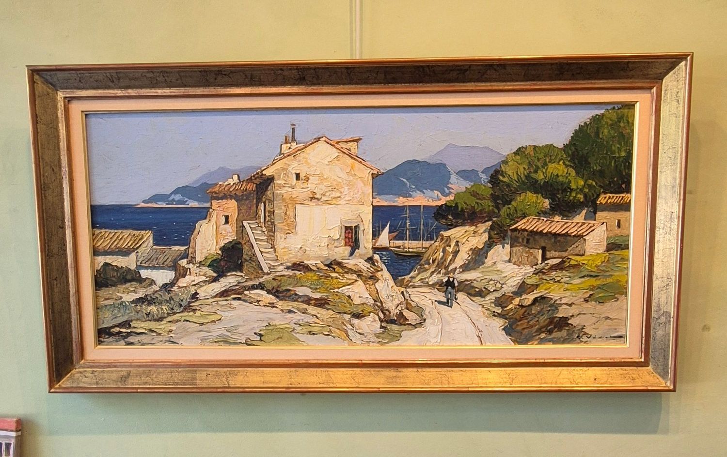 Gustave Vidal "Paysage Provençal"