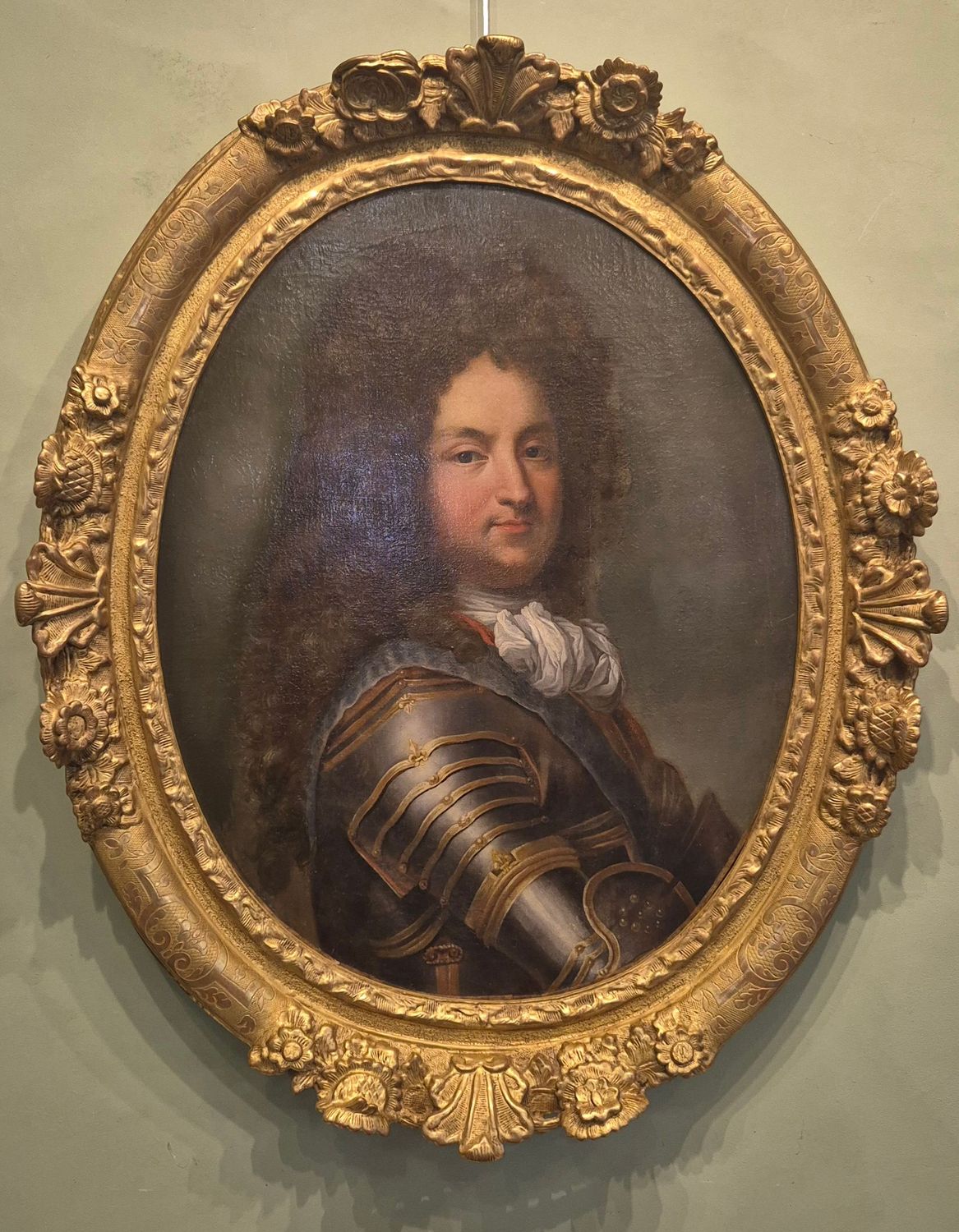 Portrait début XVIIIeme, Philippe d'Orléans d'après JB Santerre Portrait début XVIIIeme, Philippe d'Orléans d'après JB Santerre