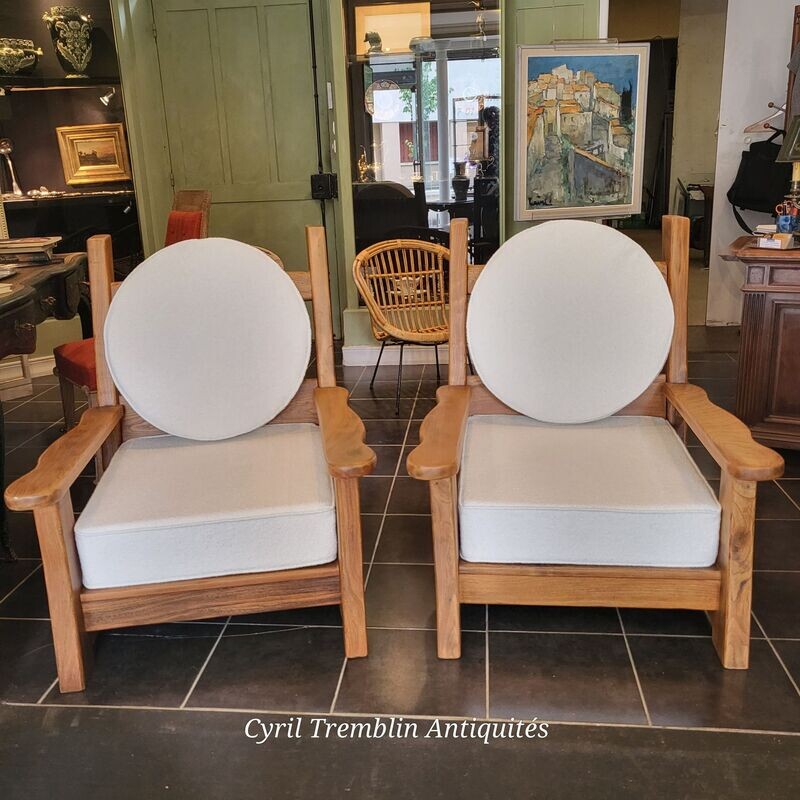 Paire de fauteuils Orme (Vendue) Paire de fauteuils Orme (Vendue)