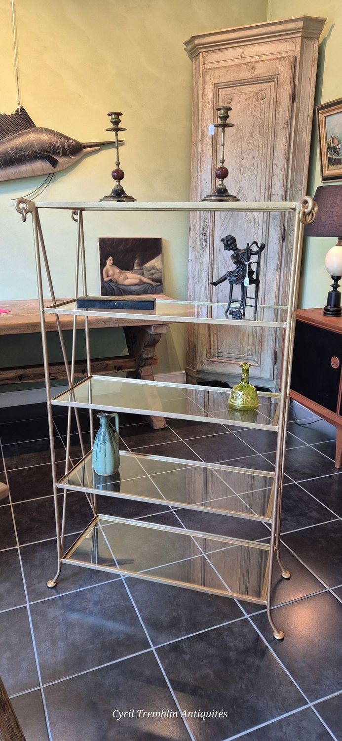 Meuble  fer  doré (Vendu)