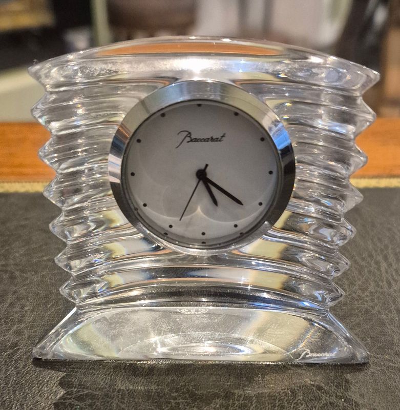 Pendulette Baccarat "Lalande"