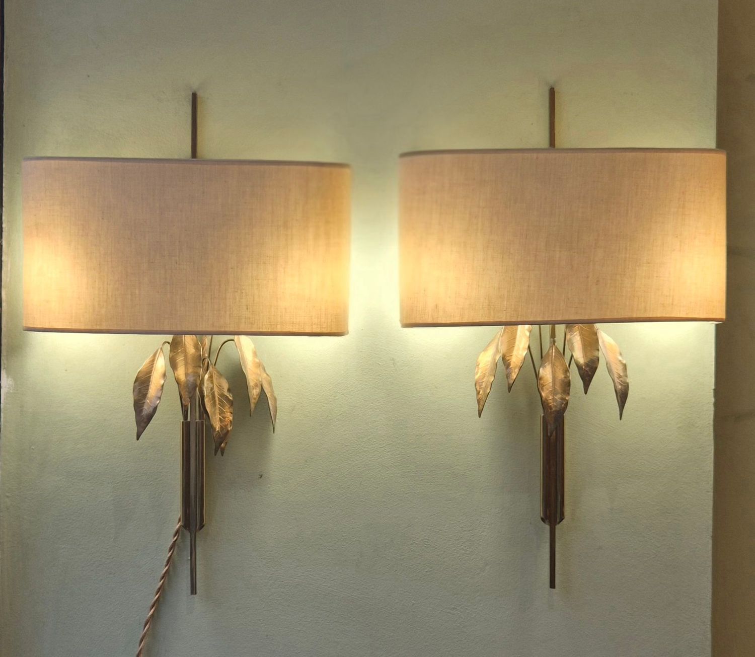 Paire d'appliques dlg Charles (Vendue) Paire d'appliques dlg Charles (Vendue)