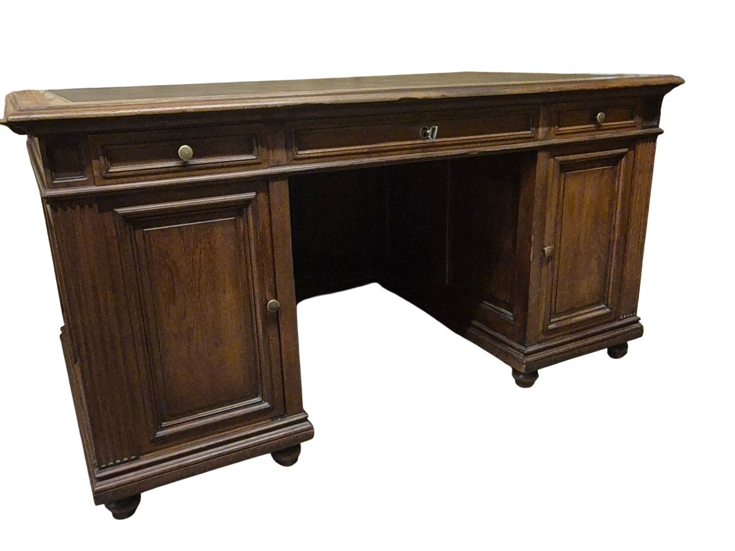 Bureau à caissons XIXeme Bureau à caissons XIXeme