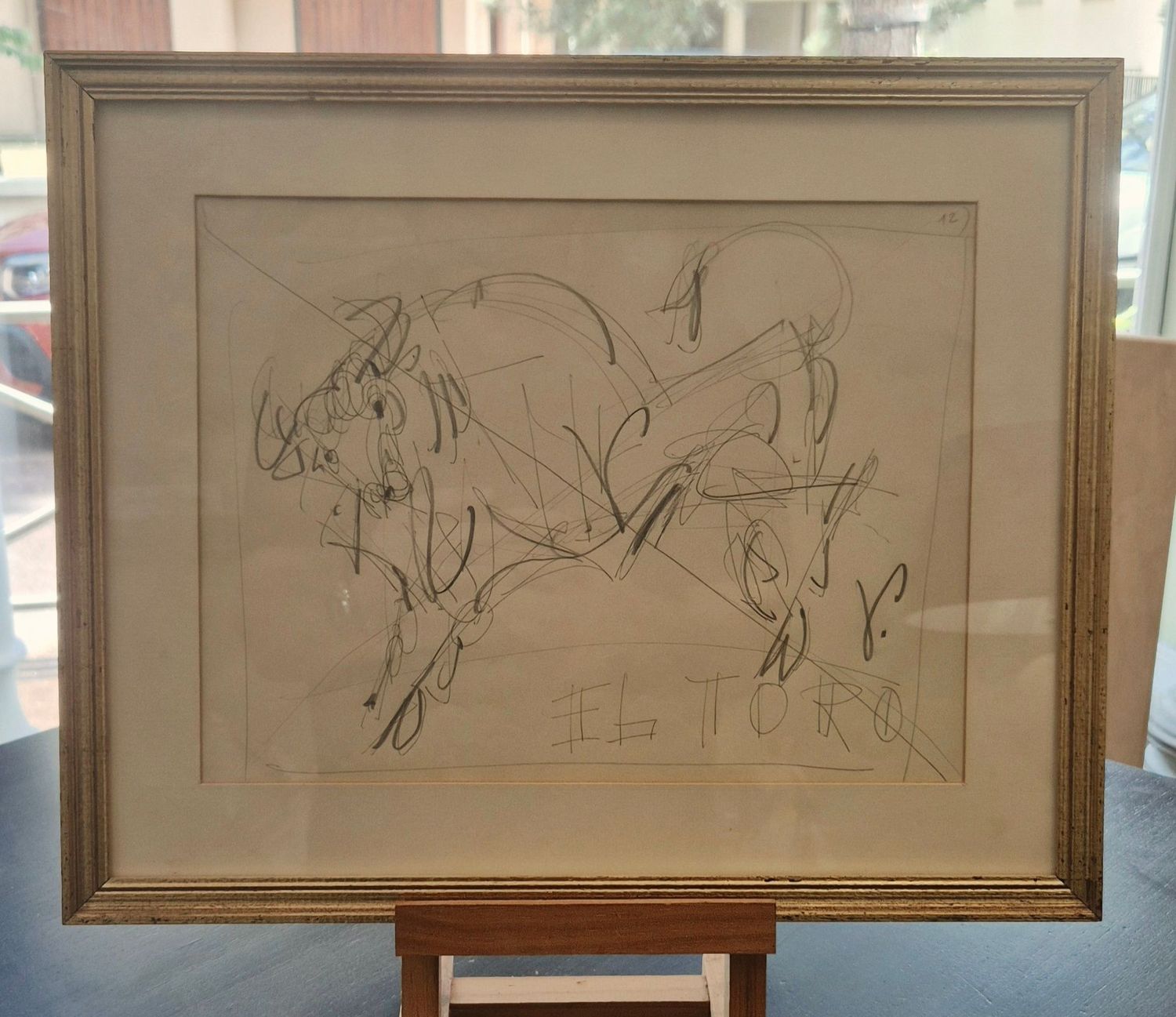 Dessin crayon gras Gen Paul