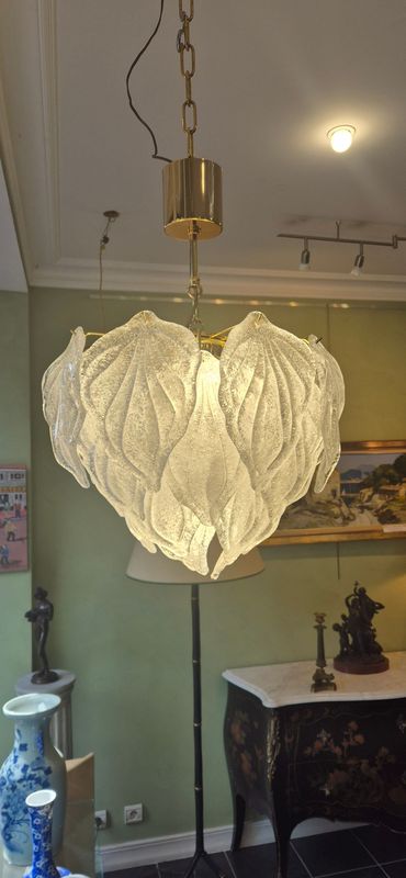 Lustre Lustre "Feuilles" italien