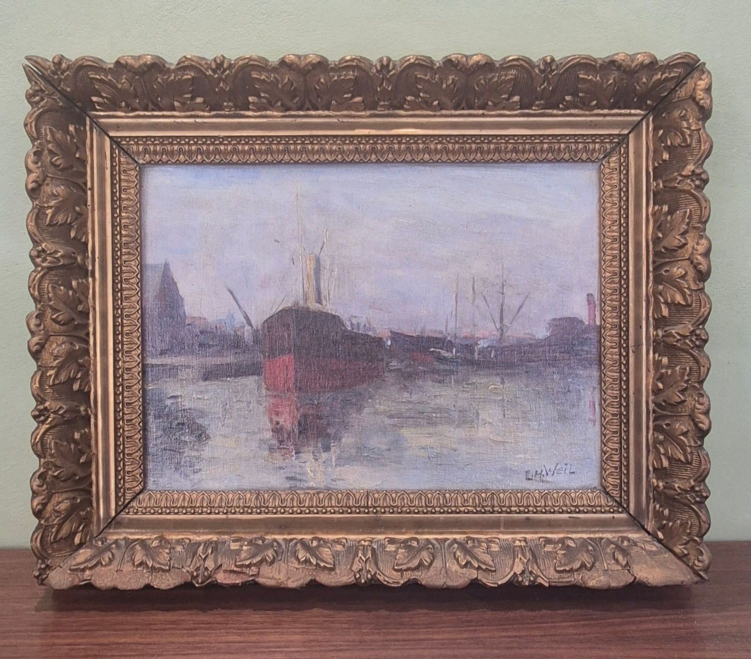 Marine, Marine, "Vue de port"