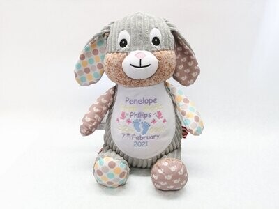 Spring Time Patchwork Bunny