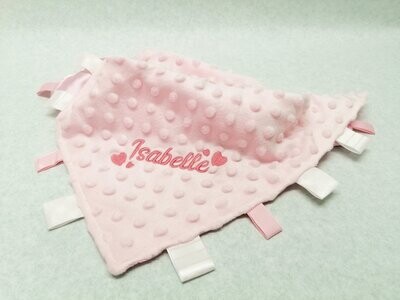 Tag Comforter - Baby Pink