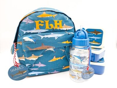 Mini Sharks Backpack