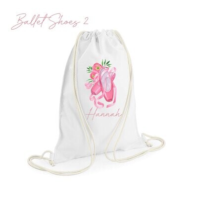 Ballet Drawstring Bag