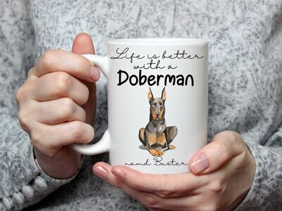 Doberman Mug