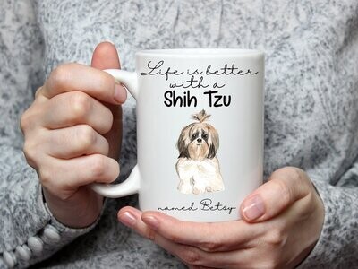 Shih Tzu Sitting Mug