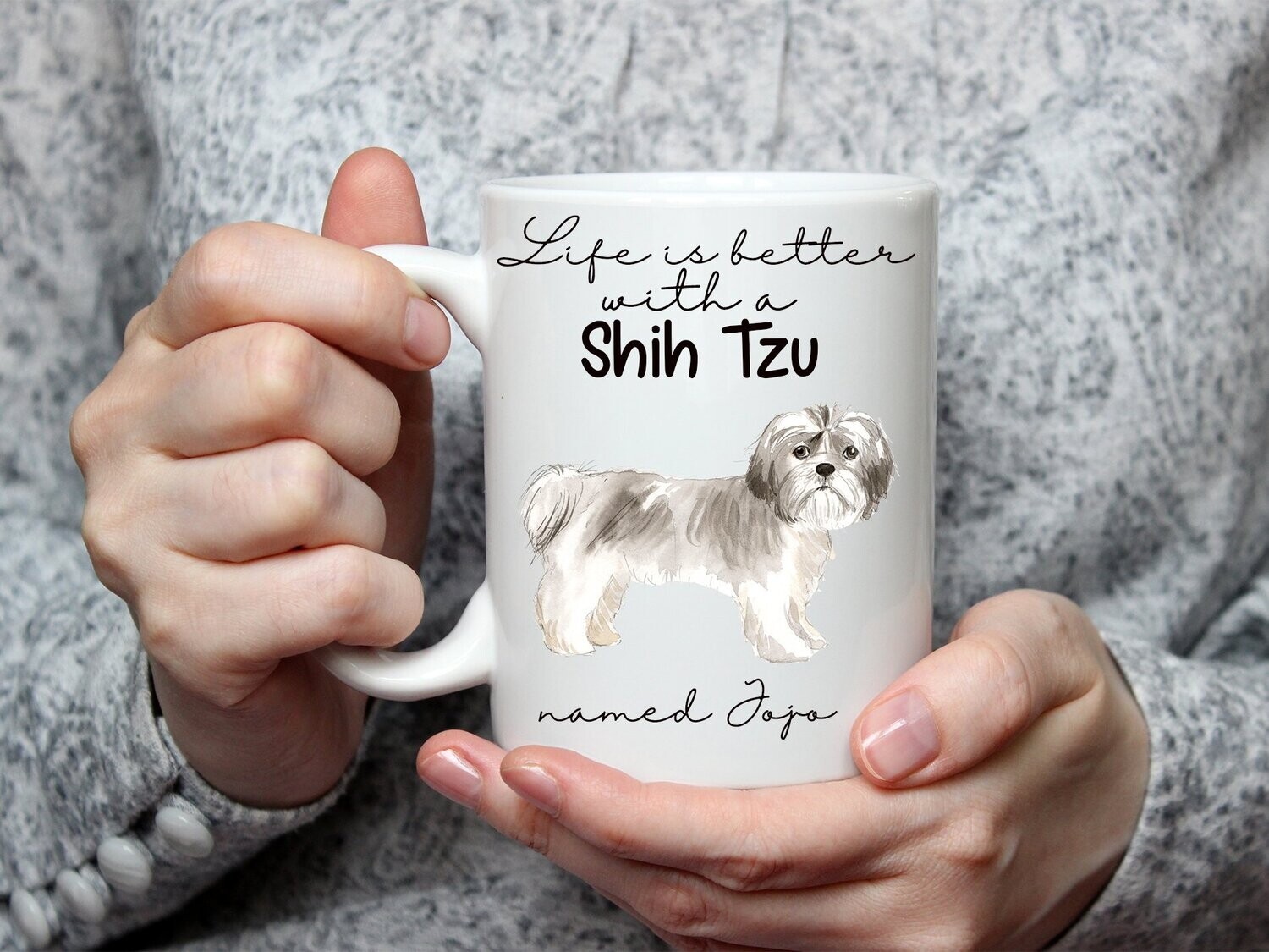 Shih Tzu Standing Mug