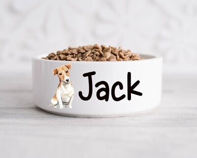 Smooth Coat Jack Russell Dog Bowl