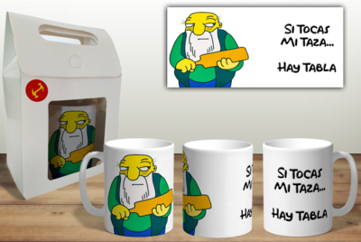 Taza | Si tocas mi taza hay tabla