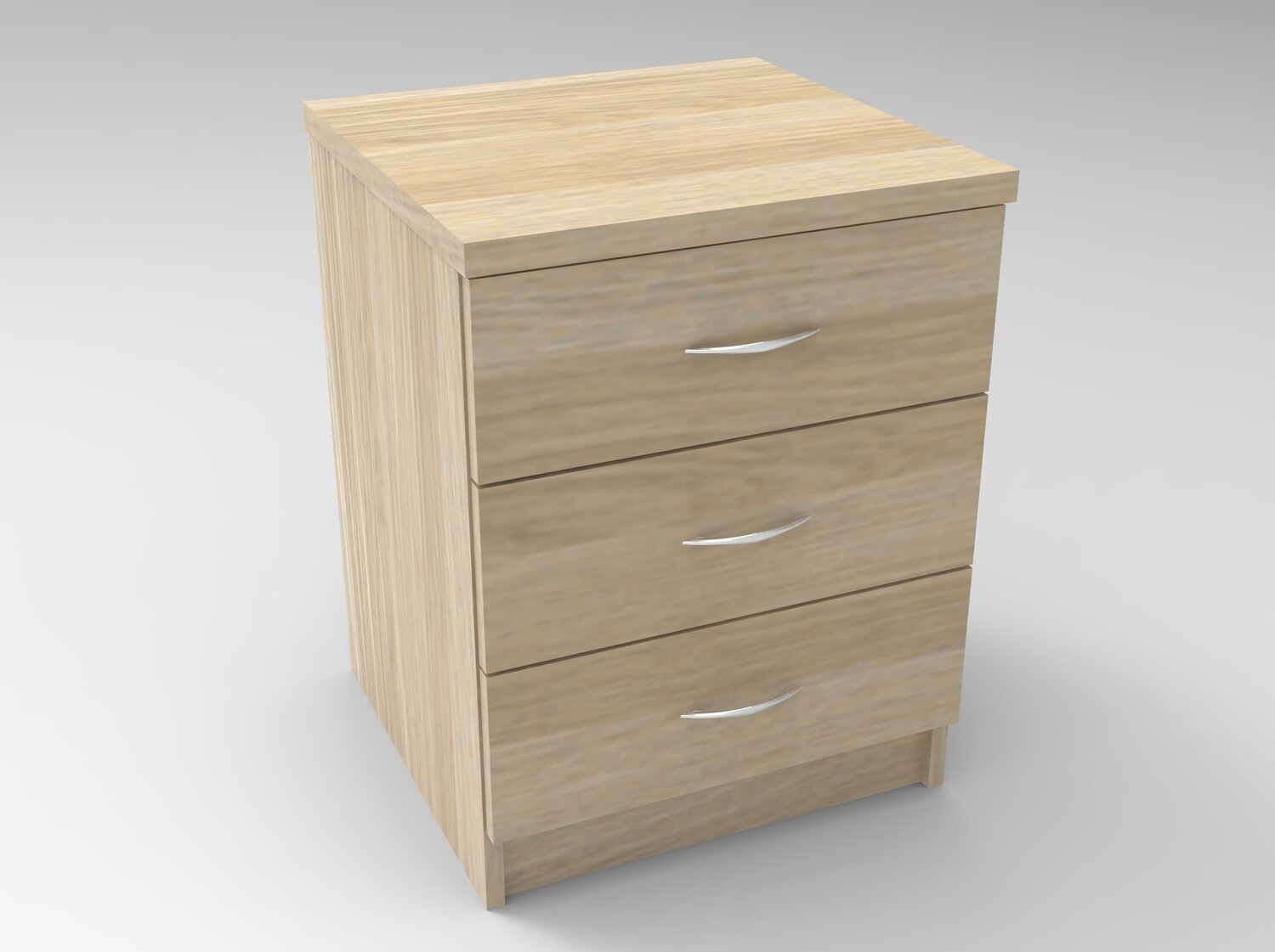 Premier 3 drawer Bedside Chest