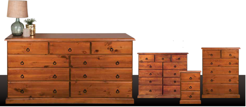 Warwick 11 drawer Tallboy