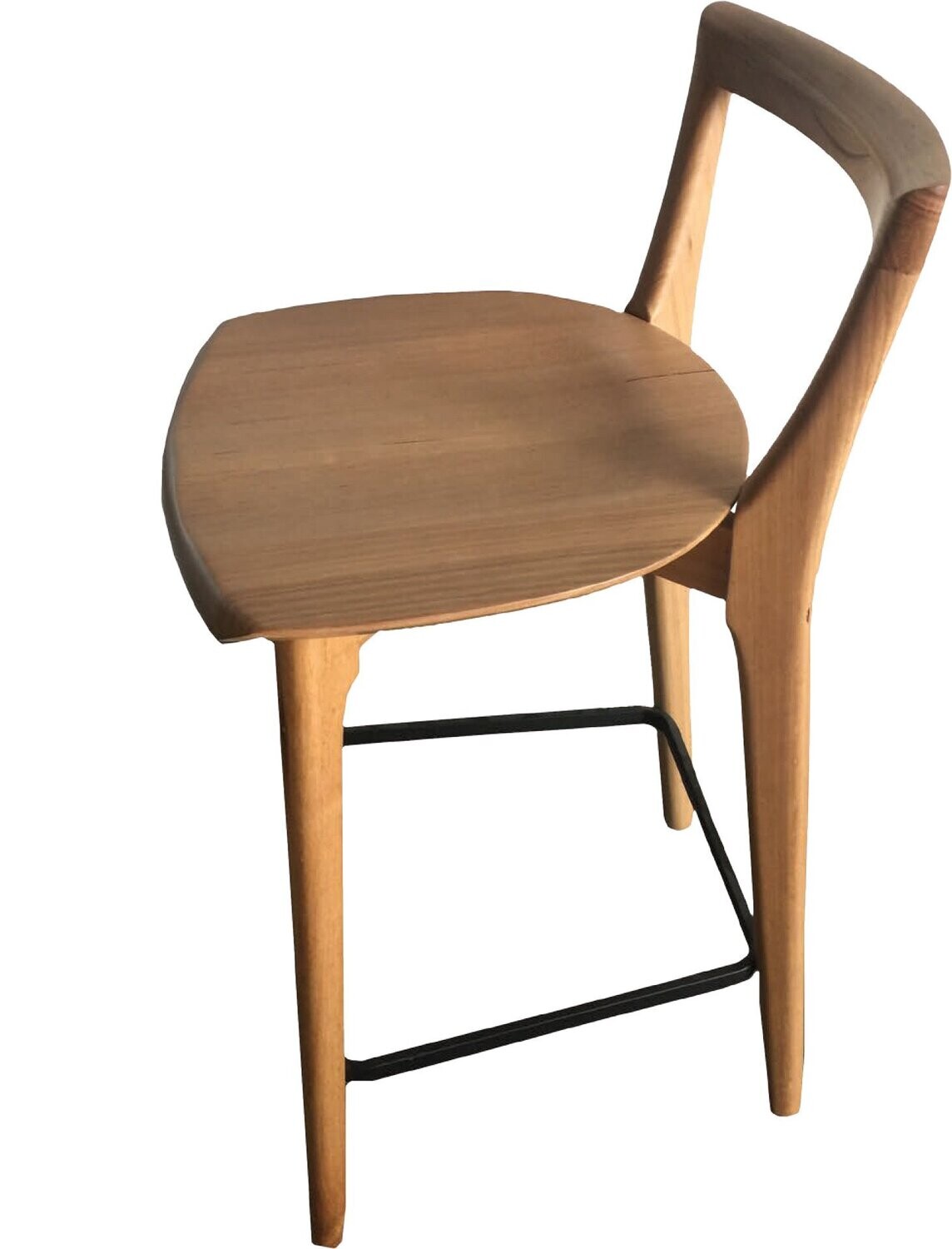 Bergen Bar Stool with timber seat