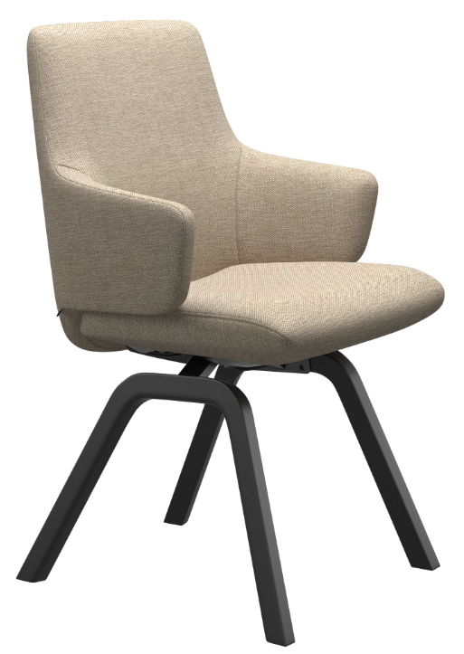 Laurel Back D200 Leg with Arms Dining Chair by Stressless® Laurel Back D200 Leg with Arms Dining Chair by Stressless®