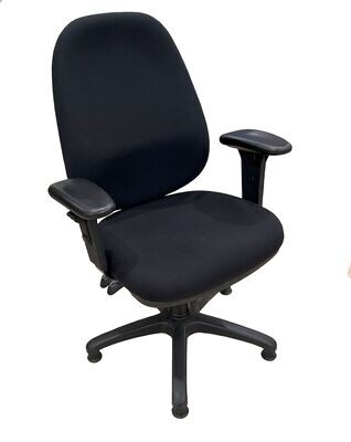 Ergo High Back Chair with arms and feet