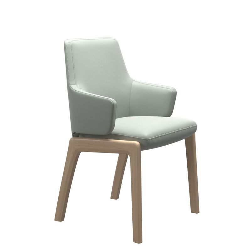 Vanilla Back D100 Leg with Arms Dining Chair by Stressless® Vanilla Back D100 Leg with Arms Dining Chair by Stressless®