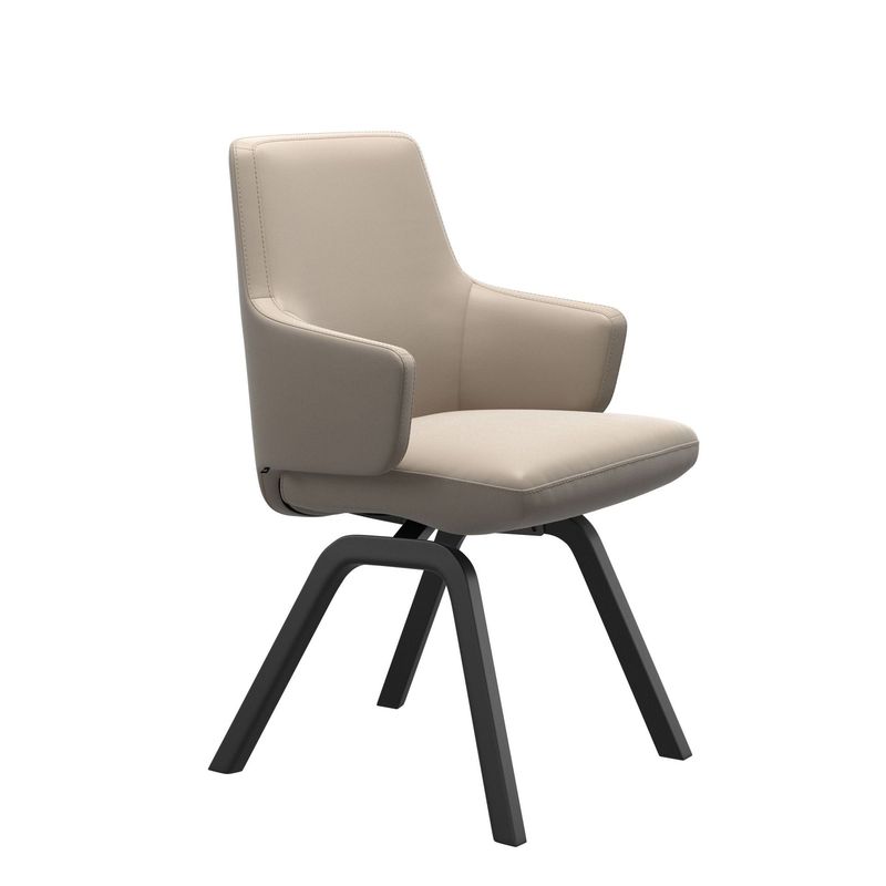 Vanilla Back D200 Leg with Arms Dining Chair by Stressless® Vanilla Back D200 Leg with Arms Dining Chair by Stressless®
