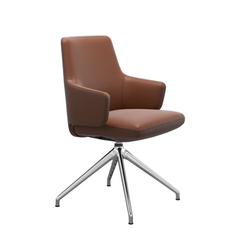 Vanilla Back D350 Leg with Arms Dining Chair by Stressless® Vanilla Back D350 Leg with Arms Dining Chair by Stressless®