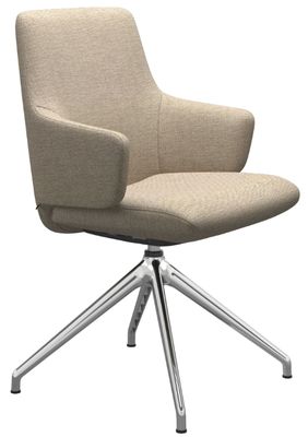 Laurel Back D350 Leg with Arms Dining Chair by Stressless® Laurel Back D350 Leg with Arms Dining Chair by Stressless®