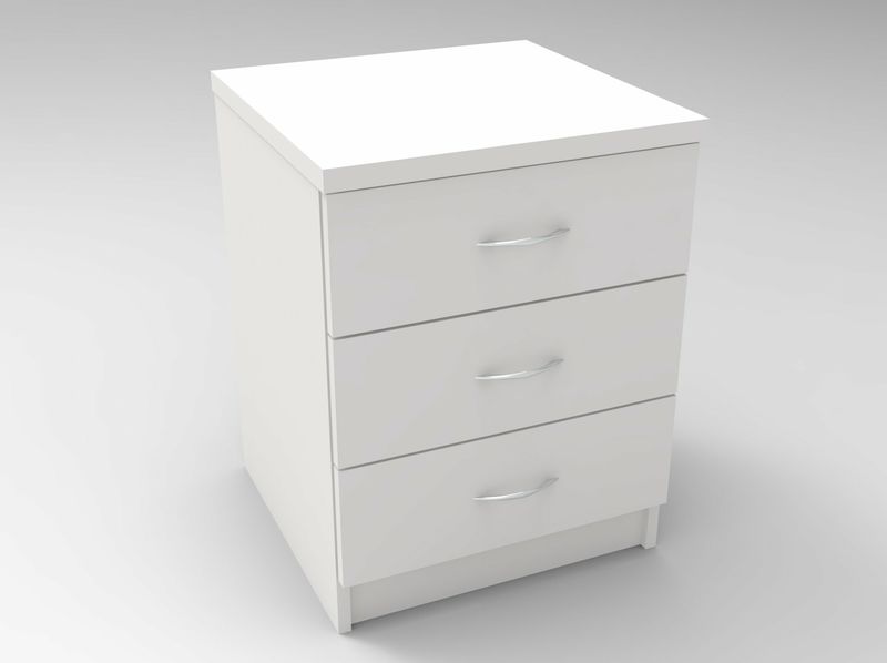 Premier 3 drawer Bedside Chest