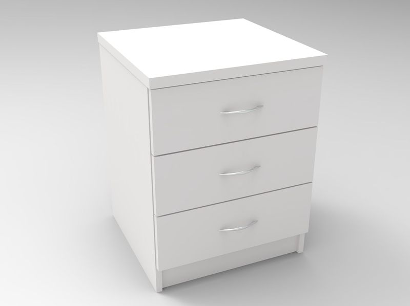 Premier 3 drawer Bedside Chest Premier 3 drawer Bedside Chest