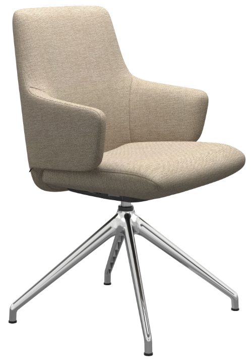 Laurel Back D350 Leg with Arms Dining Chair by Stressless®