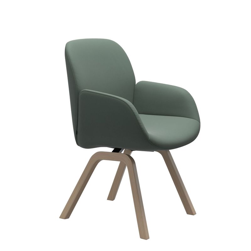 Bay Back D200 Leg with Arms Dining Chair by Stressless®