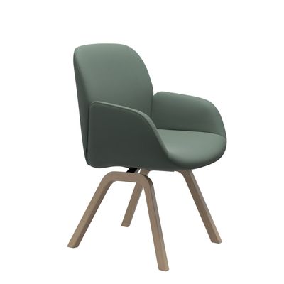 Bay Back D200 Leg with Arms Dining Chair by Stressless®