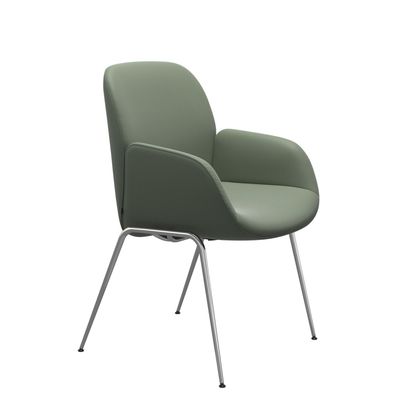 Bay Back D300 Leg with Arms Dining Chair by Stressless® Bay Back D300 Leg with Arms Dining Chair by Stressless®