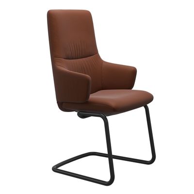 Mint Back D400 Leg High Back with Arms Dining Chair by Stressless® Mint Back D400 Leg High Back with Arms Dining Chair by Stressless®