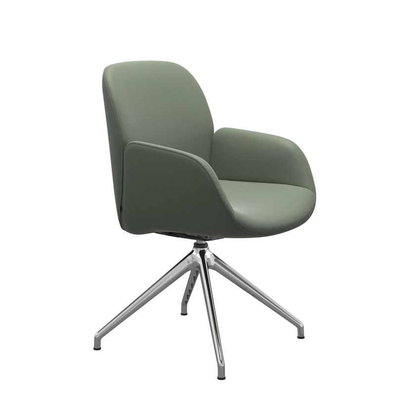 Bay Back D350 Leg with Arms Dining Chair by Stressless®