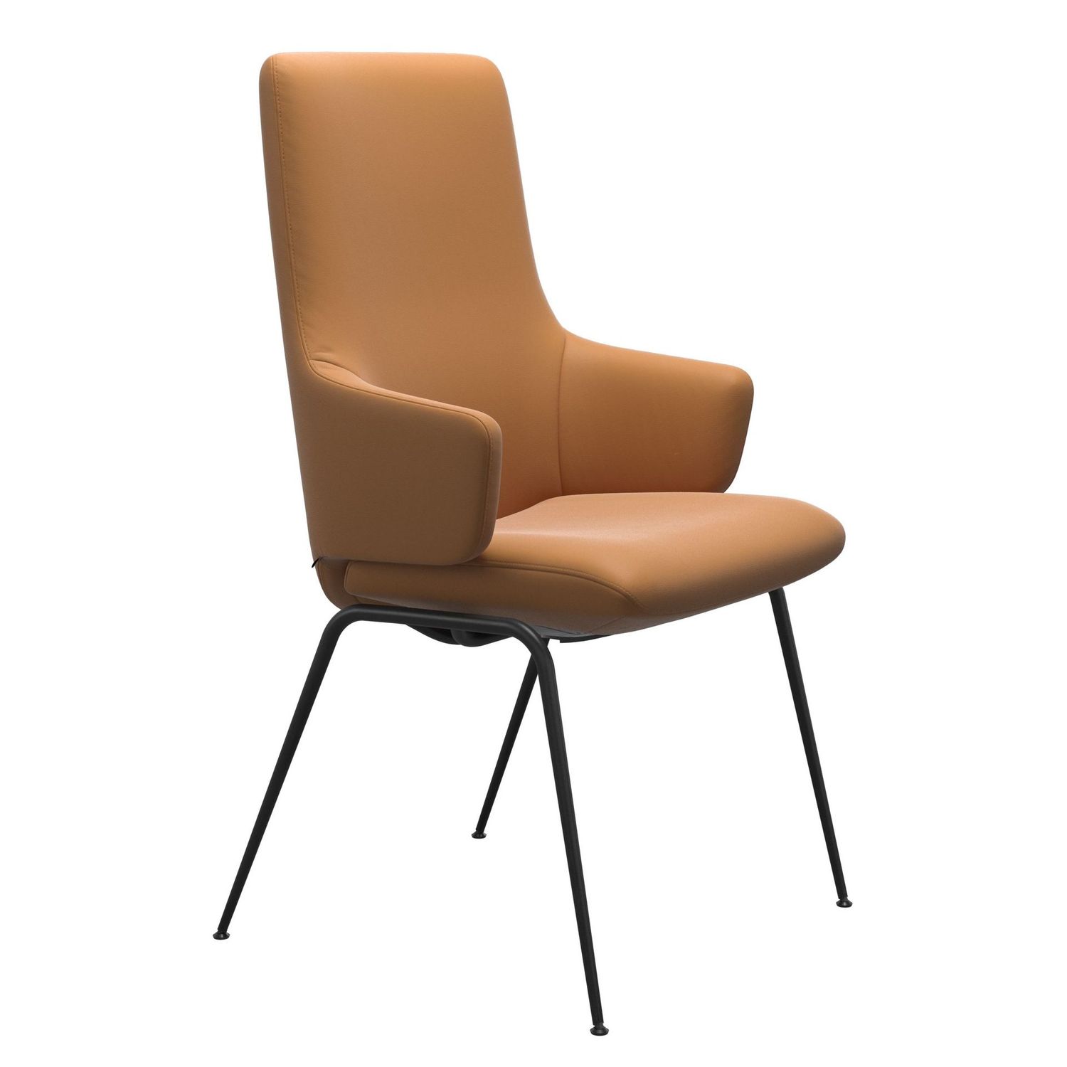 Laurel Back D300 Leg High Back with Arms Dining Chair by Stressless® Laurel Back D300 Leg High Back with Arms Dining Chair by Stressless®