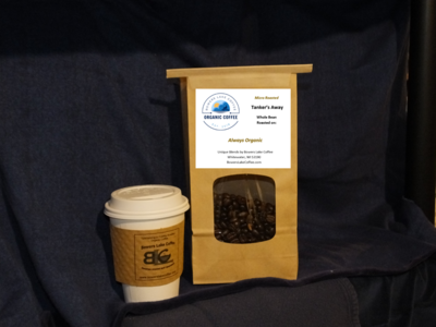 Tanker&#39;s Away organic coffee