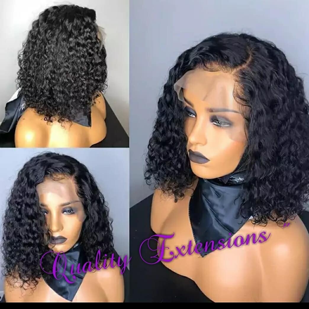 Deep wave frontal wig 10inch