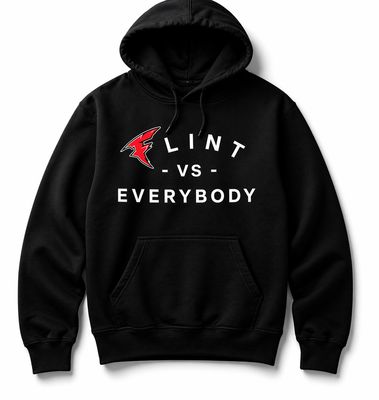 Official “F” Logo Flint Vs Everybody Design (Hoodie)