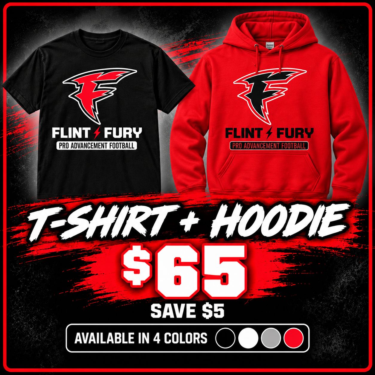 Bricks 26 Fury Tshirt &amp; Hoodie Bundle