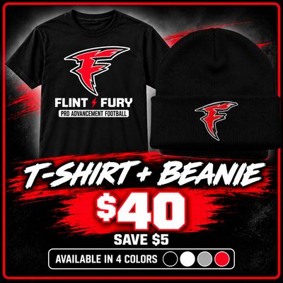 Bricks 26 Fury Official T Shirt &amp; Beanie Bundle