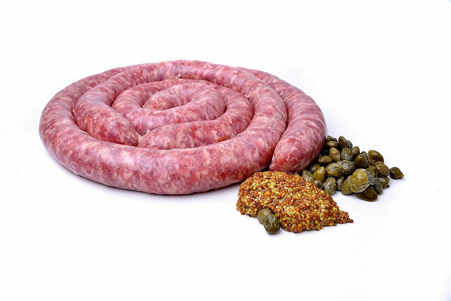 BOTIFARRA AMB MOSTASSA I TÀPERES