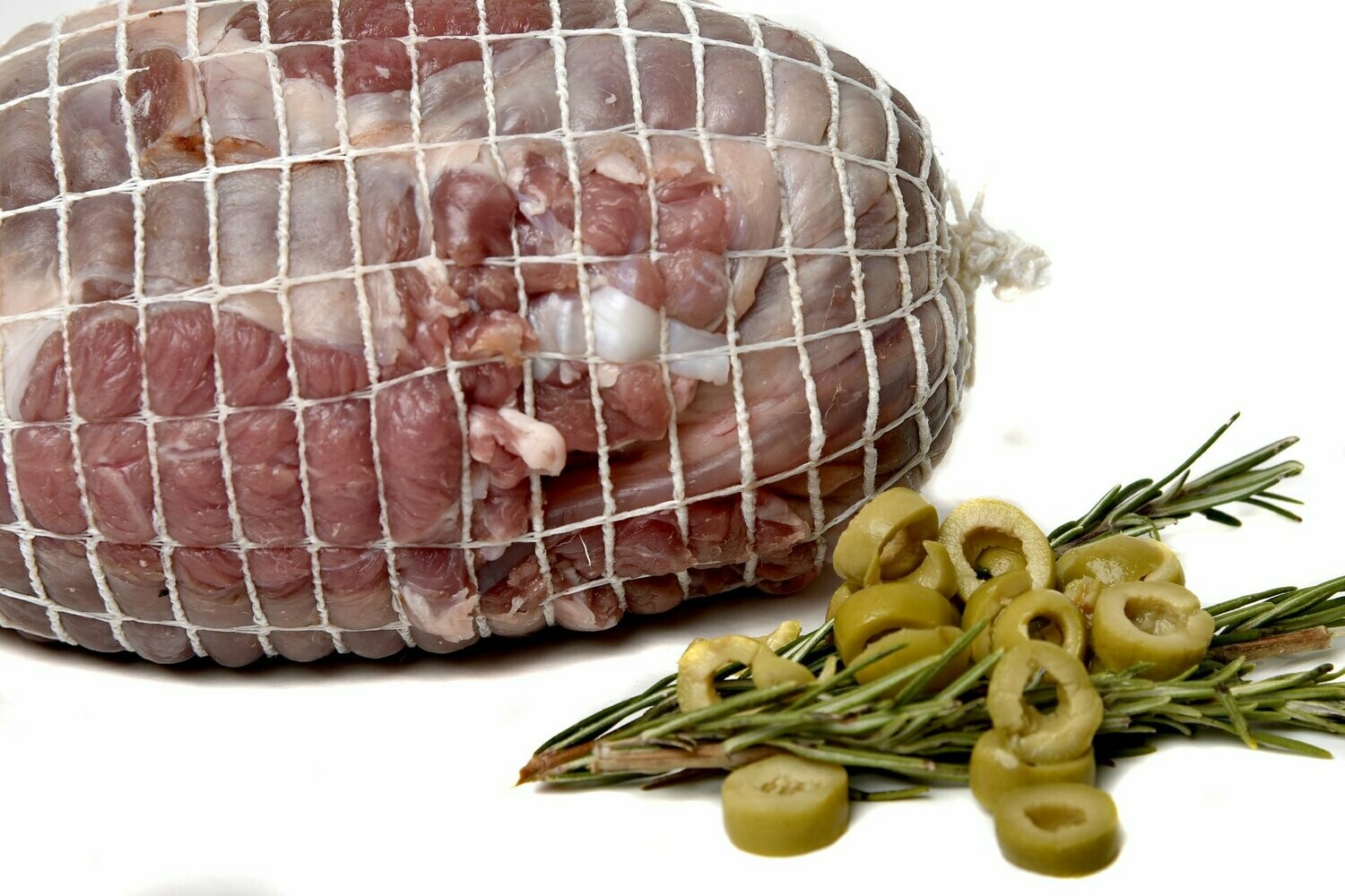 Farcit de xai amb olives i romaní