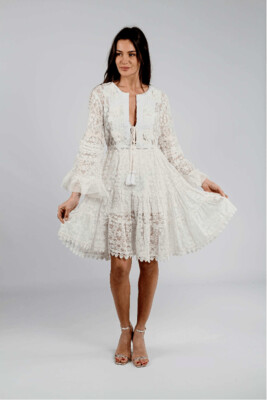 Robe Luna Blanche Beatnik