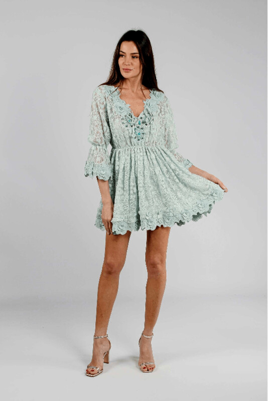 Robe Lilou Acqua Beatnik