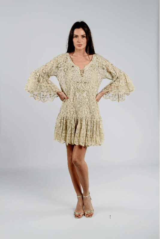 Robe Lola Beige Beatnik
