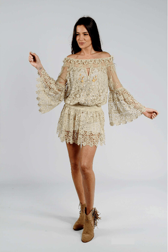 Tunique Lina Beige Beatnik