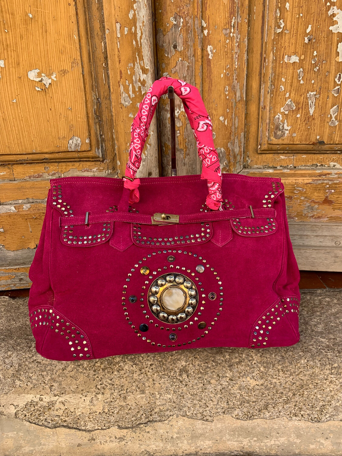 Sac Maxi Kelly rose Flower Market